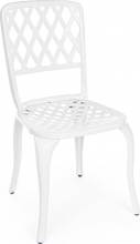 Bizzotto 805097 Sedia per Esterni Alluminio Bianco Faenza