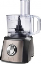 Black & Decker BXFPA1200E Robot da Cucina Funzione Impastatrice 2,1 L 1200W Inox