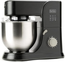 Black & Decker BXKM1001E Impastatrice Planetaria 5,2L 1000 W 8 Velocit� + Turbo
