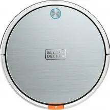 Black & Decker BXRV500E Robot Aspirapolvere senza Sacco Lava e Aspira Inox