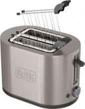 Black & Decker BXTOA901E Tostapane 2 Fette 900 Watt 7 Livelli di Cottura