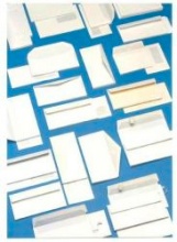 Blasetti 081A Confezione 500 Buste Bianche 11x23 Strip