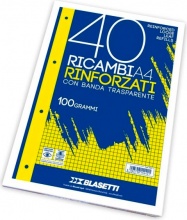 Blasetti 5442 Carta milllimetrata A4 100 gm� 40 fogli