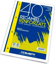 Blasetti 5445 Ricambi A4 Righe 1Rc 40 Fogli 100Gr