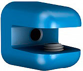 Bolis AA2R027BM Reggimensola Vetro in Nylon Colore Blu set 2 pz