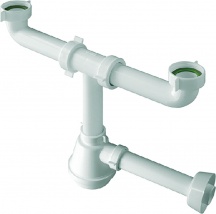 Bonomini 1320CP40B0 Sifone a 2 Vie 1 12