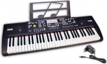 Bontempi 166115 Tastiera Digitale 61 Tasti a Passo Professionale con Usb