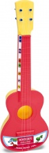 Bontempi 20-4042 Toy Band Play Chitarra con 4 Corde di Nylon Gioco Musicale 3+ Anni