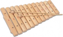 Bontempi 56-1220 Music Academy Xilofono in Legno a 12 Note Gioco Musicale 3+ Anni