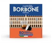 Borbone REBDEKPALAZODEK50N Capsule Nespresso 50 Capsule Miscela Decaffeinato