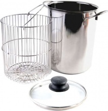 Borella 1006 Pentola Asparagera Acciaio Inox Vela cm 16 h. 21