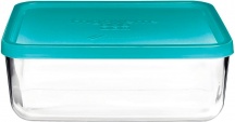 Bormioli Rocco 2301030043 Contenitore in vetro 26x21 cm Tappo ermetico  FrigoVerre