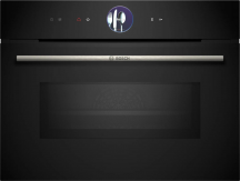 Bosch CMG7761B1 Forno Microonde da Incasso Combinato con Grill 45 lt 900W Nero