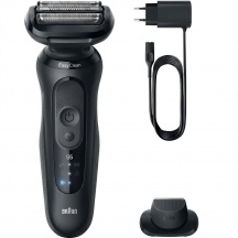 Braun 52-N1200S Rasoio Barba Elettrico Wet & Dry Autonomia 50 min Nero Serie 5