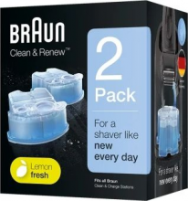 Braun CCR2 Shavercare 3in1 Cartucce di Ricarica Originali per Stazione Smartcare