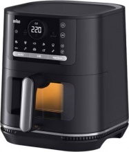Braun HF 5073 Friggitrice ad Aria 3 in 1 6 Litri 2000 Watt Touch Nero  MultiFry 5