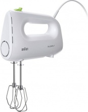 Braun HM1100WH Sbattitore Elettrico Mixer 4 Velocit� + Turbo 450 Watt Bianco