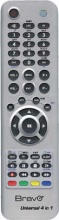 Bravo 18g64 Telecomando Universale 4 In 1 Tv + Dtt + Dvd + Sky Memoria Banchi 4