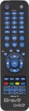Bravo 90302245 Telecomado universale per digitale terrestre + 7 tasti per TV