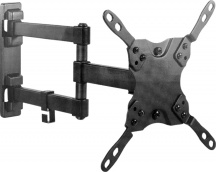Bravo BRLED10 Supporto TV a Parete Girevole TV da 13" a 42" Portata 20 Kg Nero