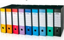 Brefiocart 0201157BS Confezione 18 Registrat. Protmignon Blu Scuro