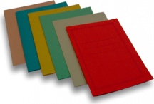 Brefiocart 0205505B Confezione 100 Cartelline Sempl Pannose Azzurro