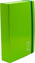 Brefiocart 0221307VC Cartelline Elastico Piatto � 7 Verde Chiaro