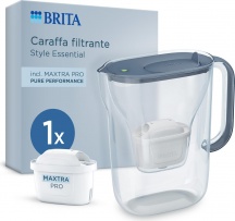 Brita 1057790 Caraffa Filtrante Style Essential Blu 2.4 L Filtro Incluso