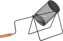 Brixo 1063 Caldarrostiere Cilindro con rete forata �18x25 cm altezza 8 cm