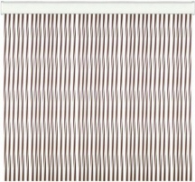 Brixo 125X240 Tenda per porta balcone moschiera Twist beigemarrone  cm in PVC