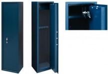 Brixo APF5 Fuciliera mobile armadio portafucili fucili 5 posti con tesoretto L35xP30xh145cm