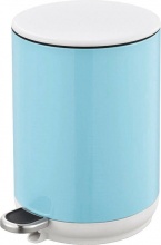 Brixo Aa021 Pattumiere Lady Bin 5 litri Celeste