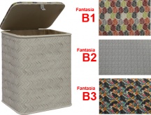 Brixo B1 Ceste Portabiancheria 55 litri Bianco