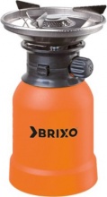 Brixo BRI340008 Fornello a Gas da Campeggio in Acciaio con Attacco Cartuccia Gas da 190 gr