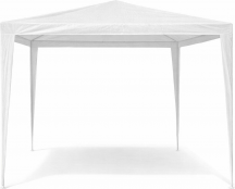 Brixo OASIS32WH Gazebo da Giardino 3x2 mt AcciaioTessuto Bianco Oasis