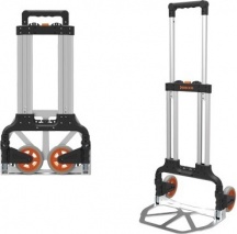 Brixo PF38771 Carrello In Alluminio Richiudibile Portata 70Kg 40x41xH100110 cm