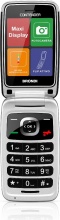 Brondi 10277050 Cellulare Clamshell 3" Bluetooth Radio MP3 Nero  Contender