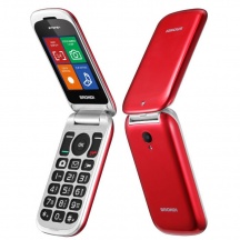 Brondi 10278082 Stone + 6.1 Cm 2.4" Rosso Telefono Cellulare Basico