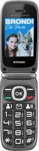 Brondi 10281040 Cellulare 2,4" Dual SIM con Bluetooth Nero Metal Amico Leale