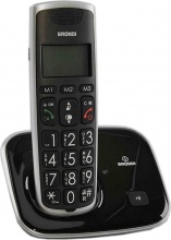Brondi BRAVO GOLD Telefono cordless DECT con Vivavoce colore Nero