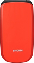 Brondi BRORAPTORORANGE Raptor Telefono Cellulare Anziani Dual SIM Fotocamera Bluetooth Arancione