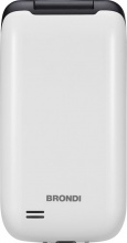 Brondi STRIKE4GLIGHTGREY Strike 4G Cellulare Clamshell 2.8" Bluetooth Grigio