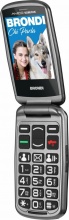 Brondi TLABROAMICOSBLK Amico Sicuro Plus Telefono Cellulare 2.8" Risoluzione 1,3 MP colore Nero