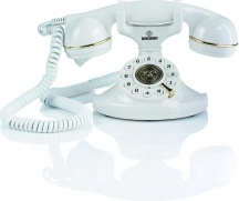 Brondi VINTAGE 10 WHITE Telefono fisso a filo Vintage 10 bianco