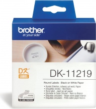 Brother DK-11219 Confezione 1200 Etichette Circolari Adesive