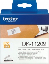 Brother DK-11209 Carta Rotolo Etichette P-Touch Etichette per Indirizzi Piccoli