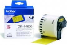 Brother DK-44605 Nastro di carta rimovibile giallo QL570
