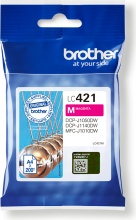 Brother LC421M LC-421M cartuccia dinchiostro 1 pz Originale Magenta