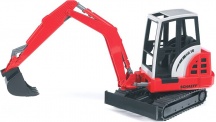 Bruder 02432 Escavatore Schaeff HR16 con Braccio Escavatore Veicolo 1:16 3+