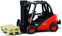Bruder 02511 Carrello Elevatore a forche Linde H30D Veicolo Giocattolo 1:16 3+ Anni
